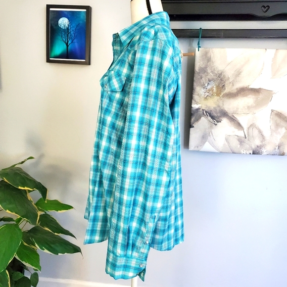 OUTBACK TRADING Zoe shirt 2X - Picture 3 of 9